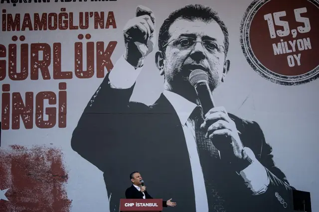 CHP'nin 29 Mart'ta İstanbul'da düzenlediği, 